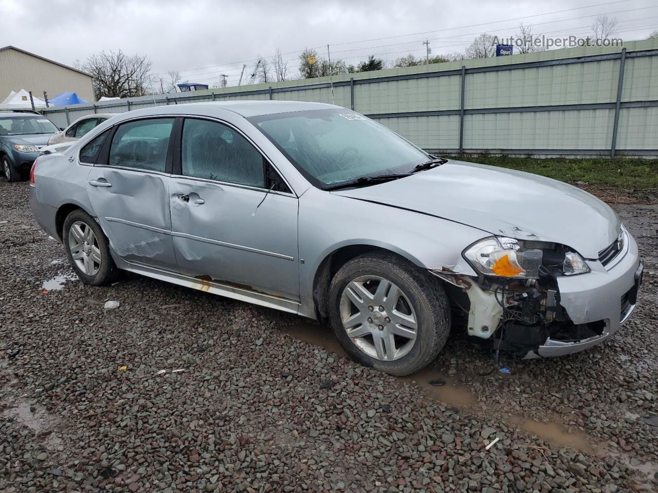 2009 Chevrolet Impala 2lt Серебряный vin: 2G1WC57M691209258