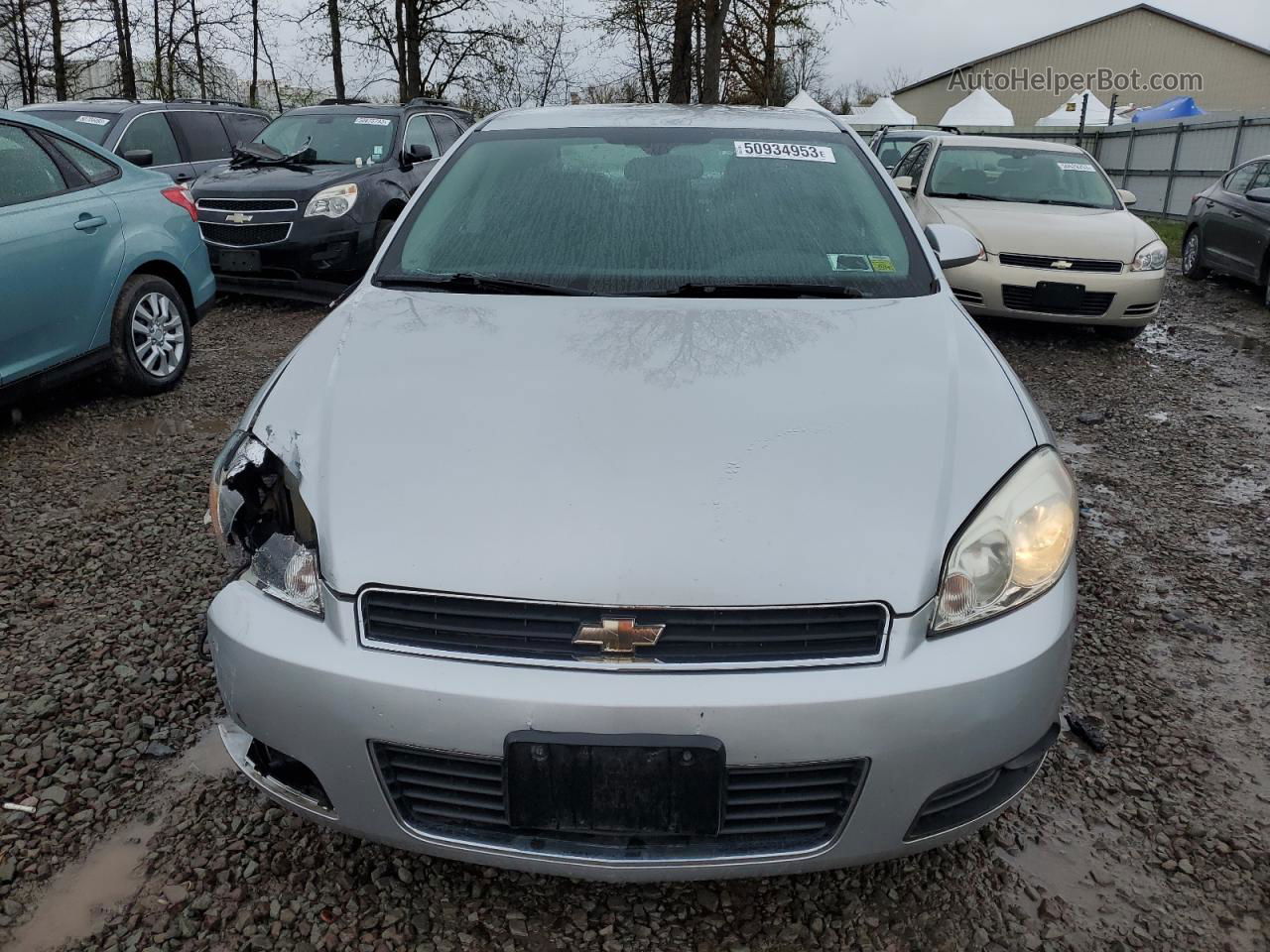 2009 Chevrolet Impala 2lt Silver vin: 2G1WC57M691209258