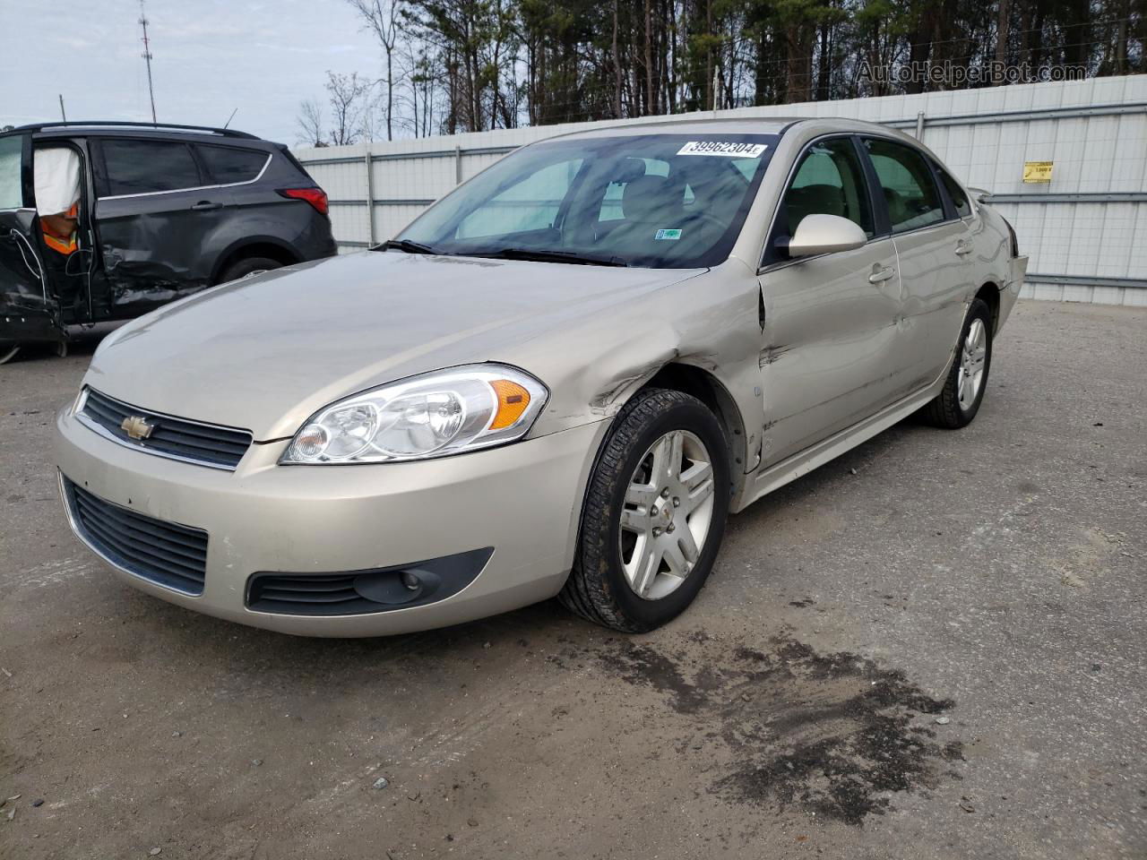 2009 Chevrolet Impala 2lt Beige vin: 2G1WC57M691283781