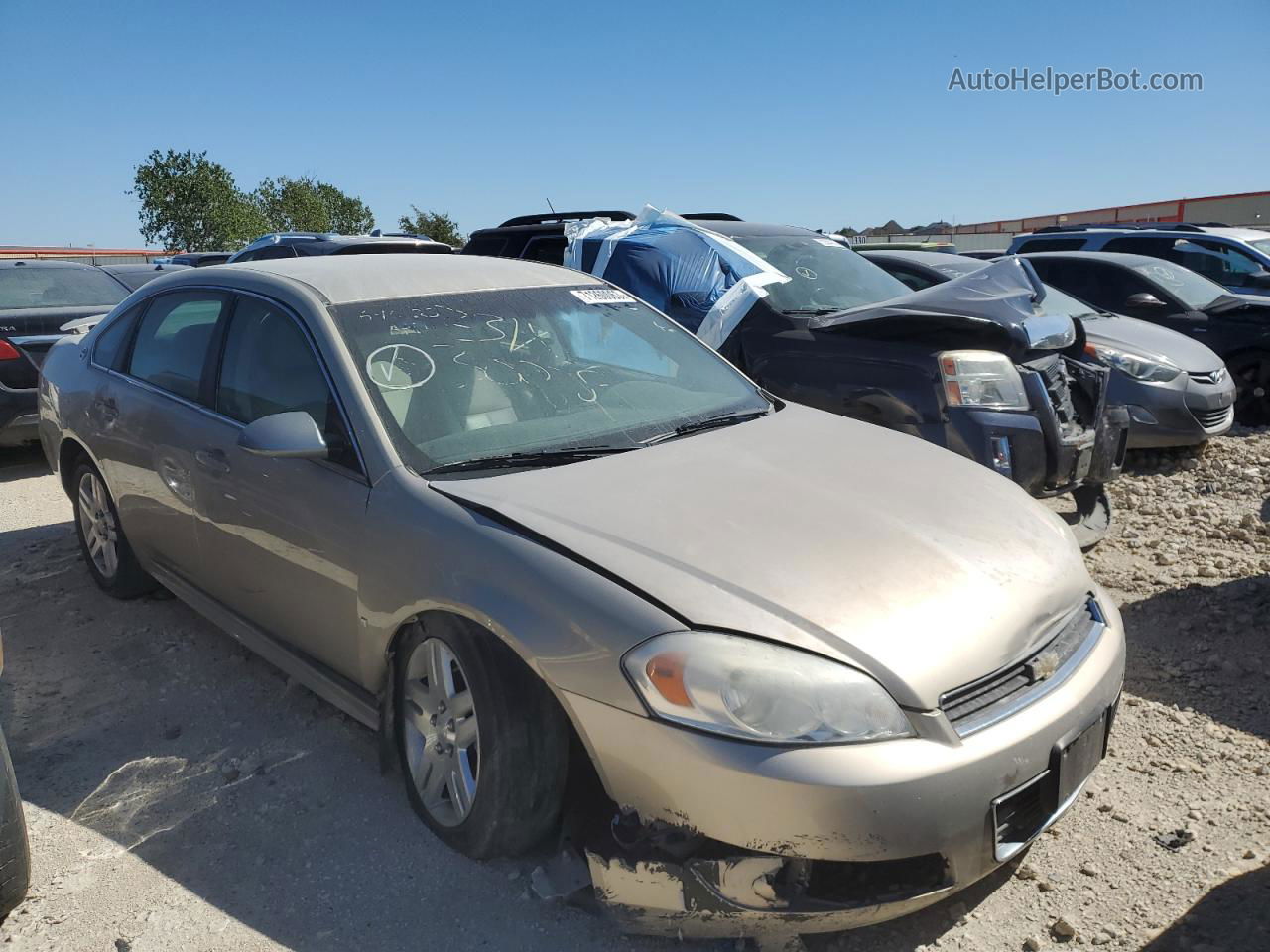 2009 Chevrolet Impala 2lt Tan vin: 2G1WC57M791102638