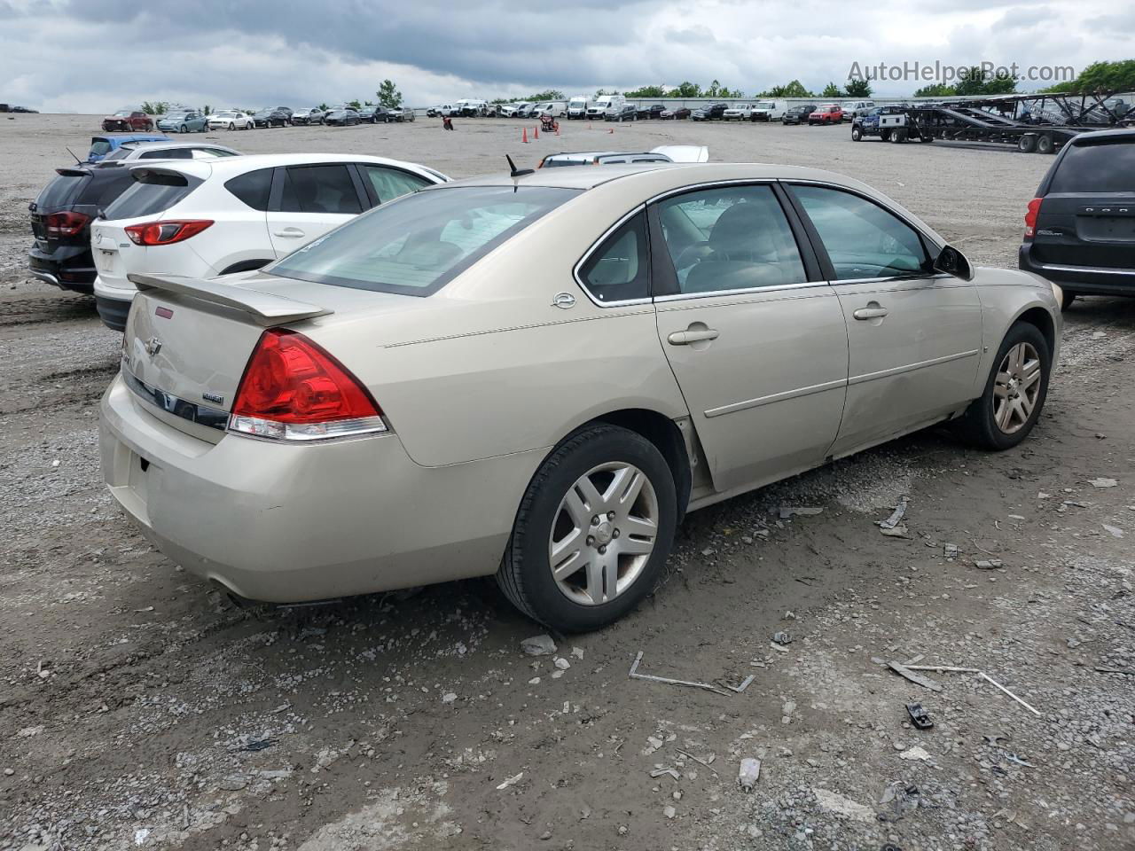 2009 Chevrolet Impala 2lt Gold vin: 2G1WC57M791159230