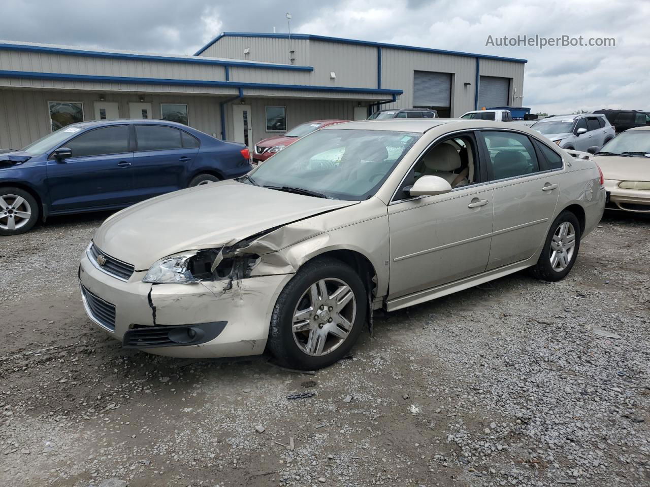 2009 Chevrolet Impala 2lt Gold vin: 2G1WC57M791159230