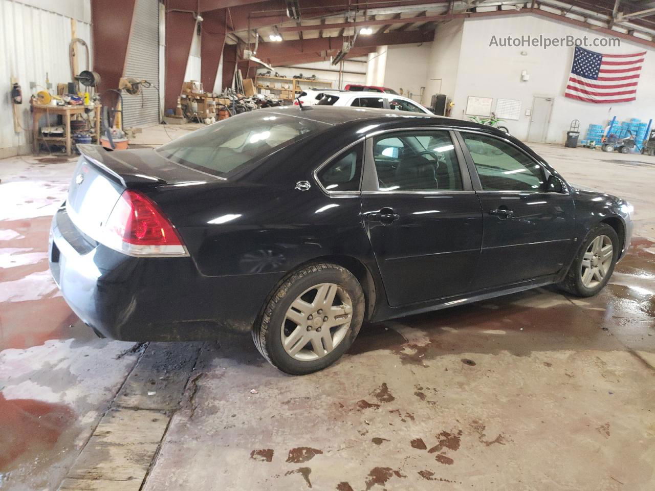 2009 Chevrolet Impala 2lt Black vin: 2G1WC57M991315624