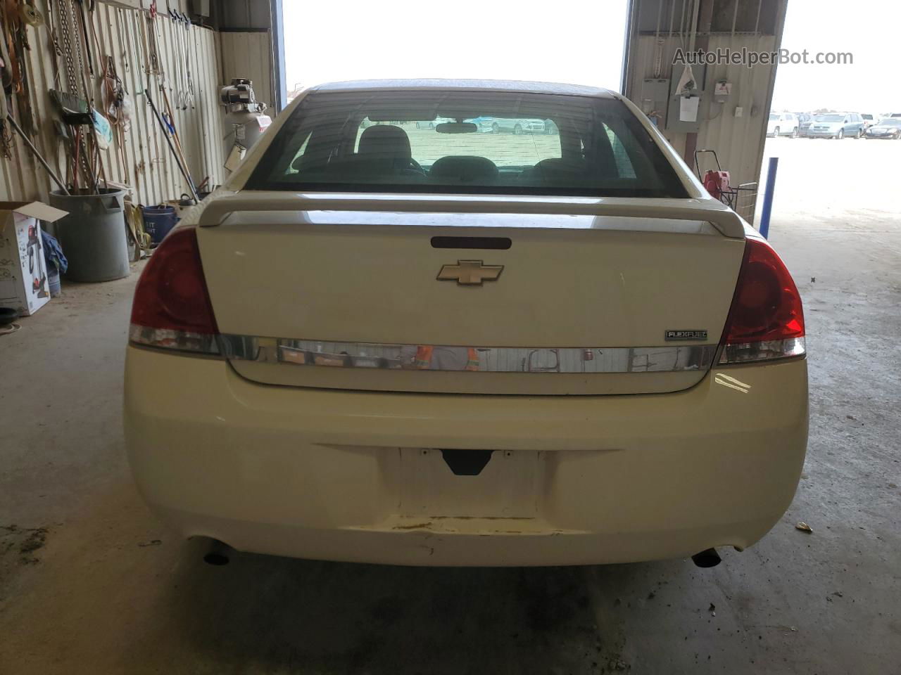 2006 Chevrolet Impala Lt White vin: 2G1WC581069180017