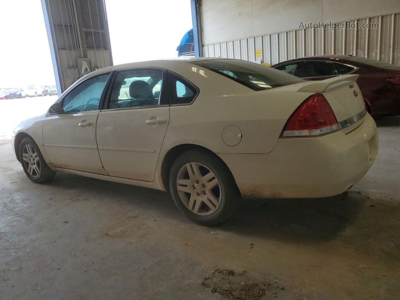 2006 Chevrolet Impala Lt White vin: 2G1WC581069180017