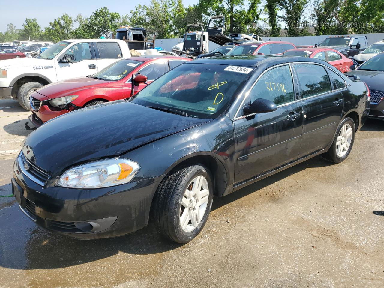 2006 Chevrolet Impala Lt Черный vin: 2G1WC581069234321