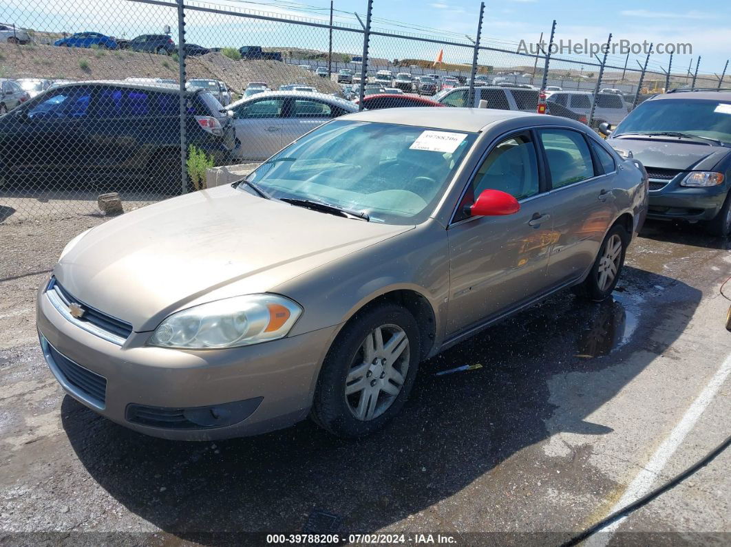 2006 Chevrolet Impala Lt Gold vin: 2G1WC581069286242