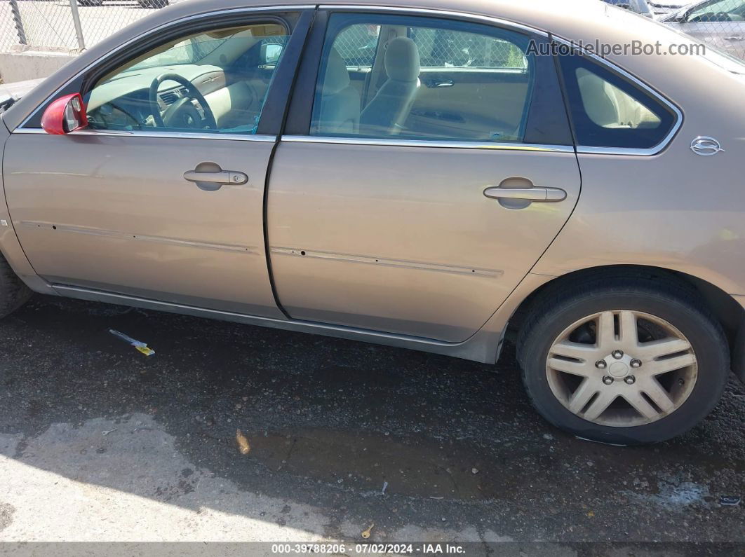 2006 Chevrolet Impala Lt Gold vin: 2G1WC581069286242