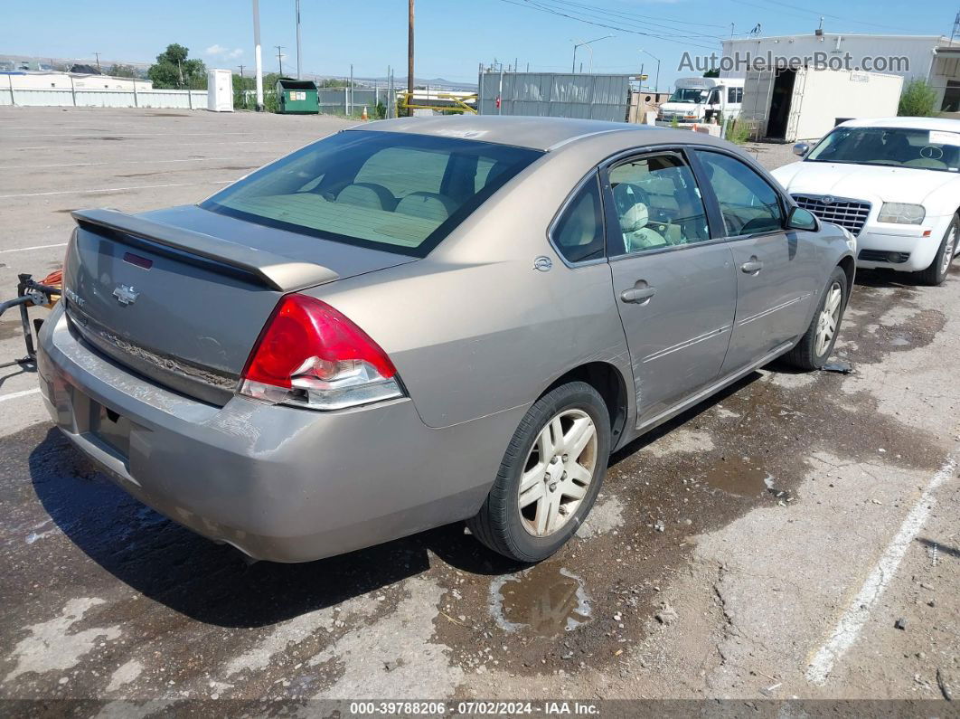 2006 Chevrolet Impala Lt Gold vin: 2G1WC581069286242