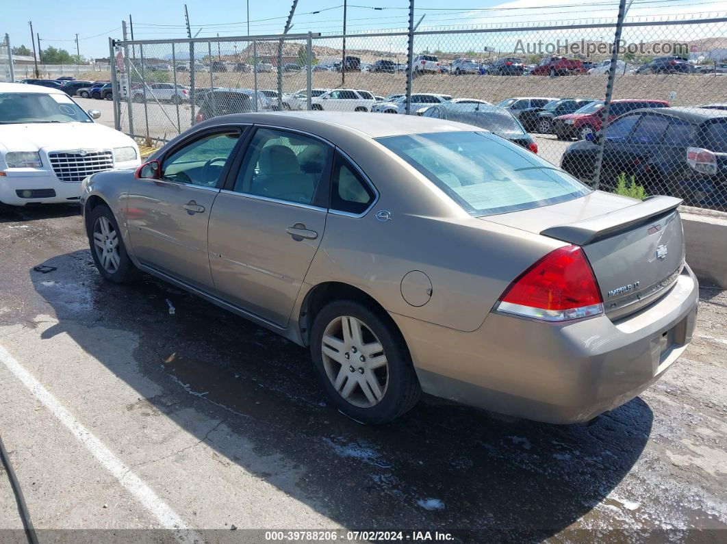 2006 Chevrolet Impala Lt Gold vin: 2G1WC581069286242