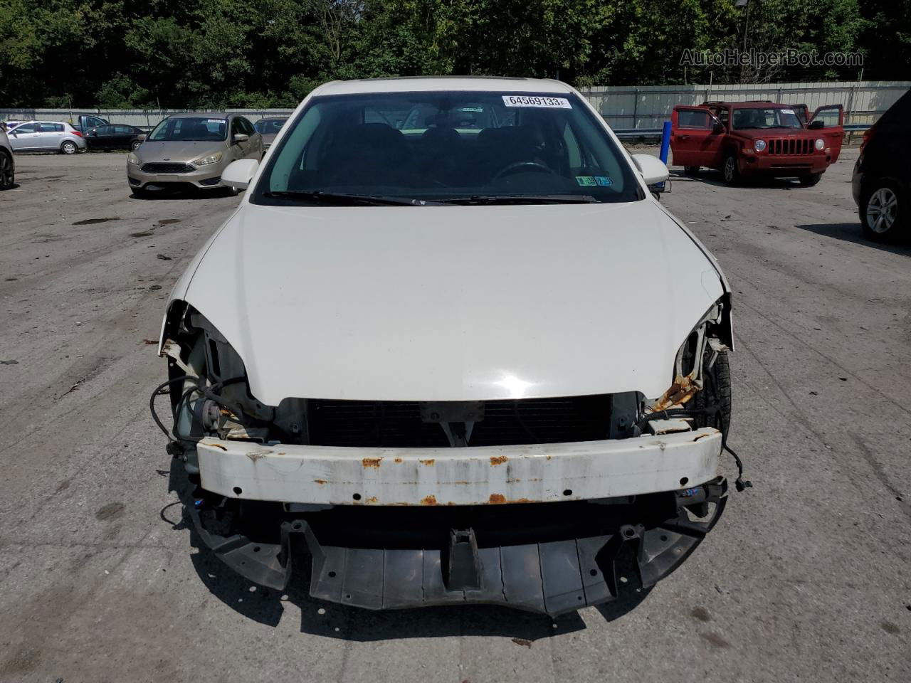 2006 Chevrolet Impala Lt White vin: 2G1WC581069433224