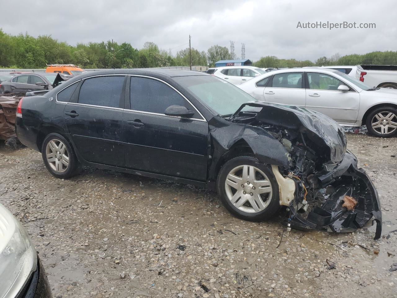 2006 Chevrolet Impala Lt Black vin: 2G1WC581169193150