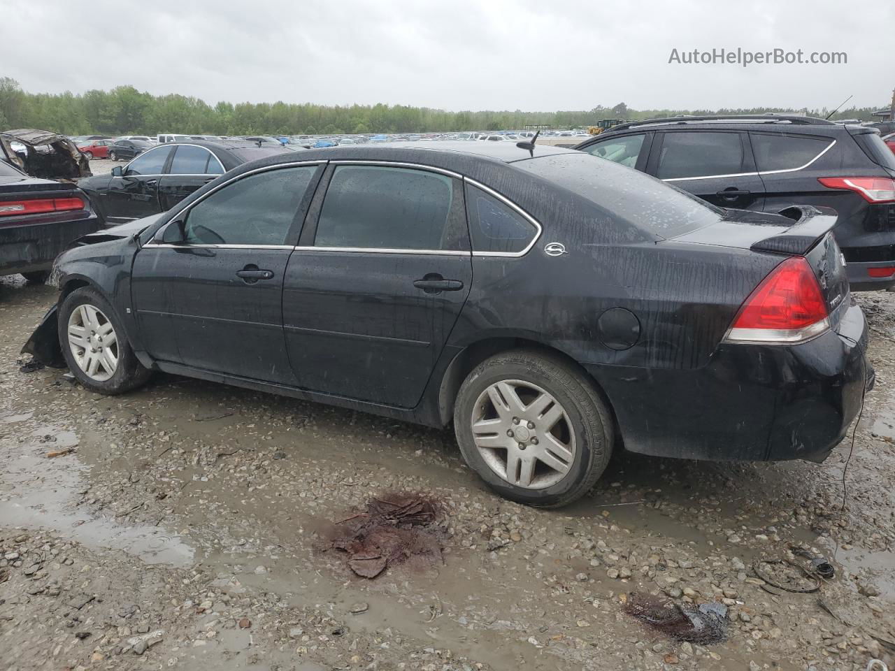 2006 Chevrolet Impala Lt Black vin: 2G1WC581169193150