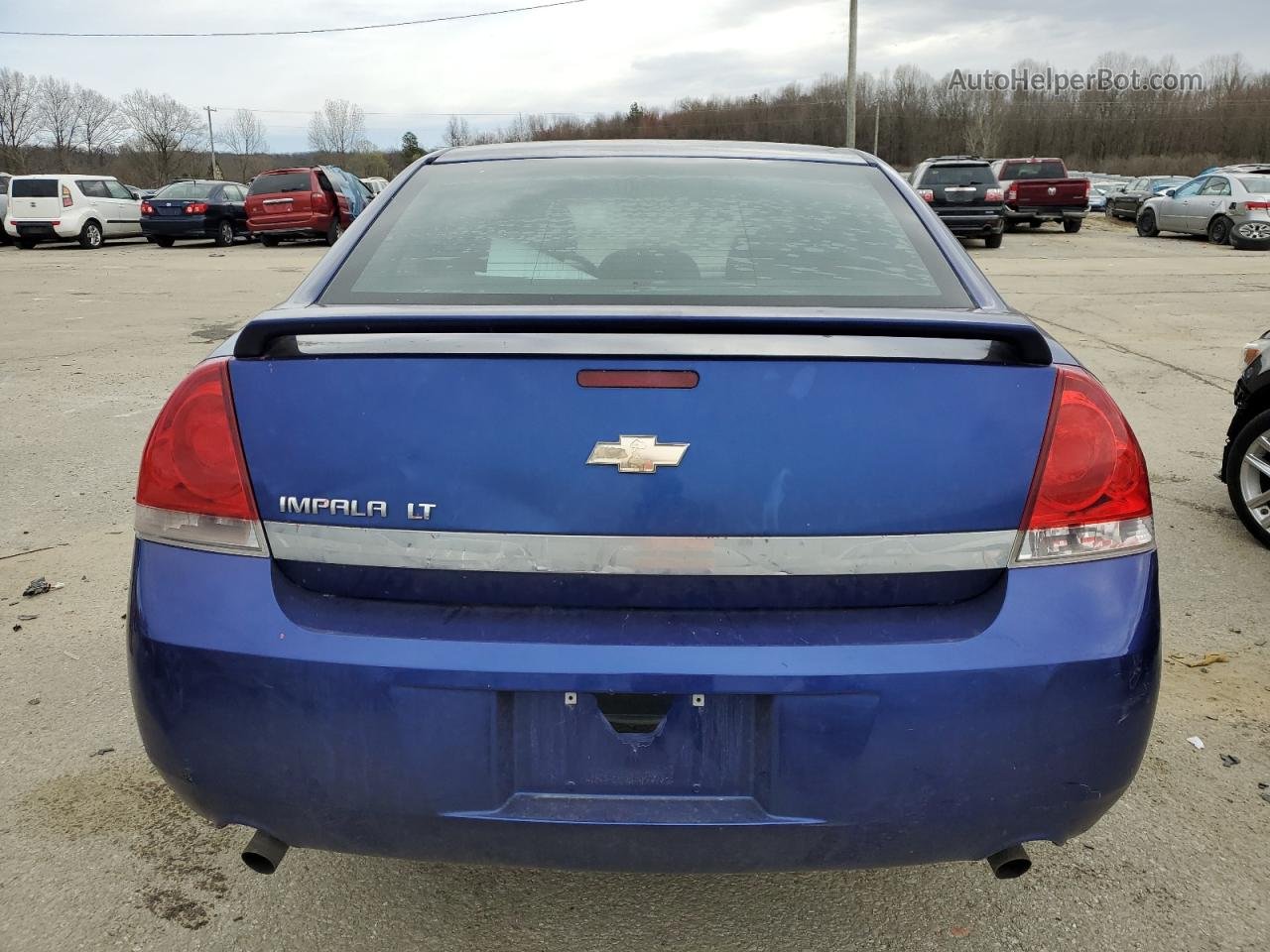2006 Chevrolet Impala Lt Синий vin: 2G1WC581269283763