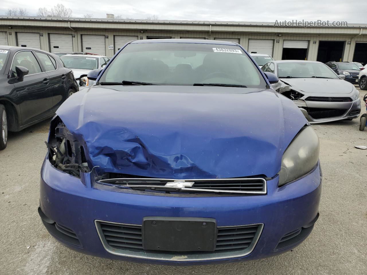 2006 Chevrolet Impala Lt Синий vin: 2G1WC581269283763