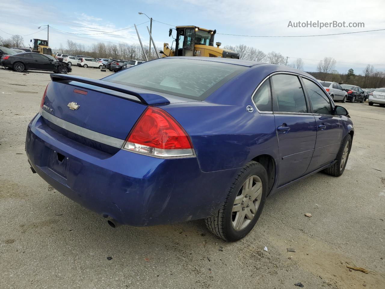 2006 Chevrolet Impala Lt Синий vin: 2G1WC581269283763