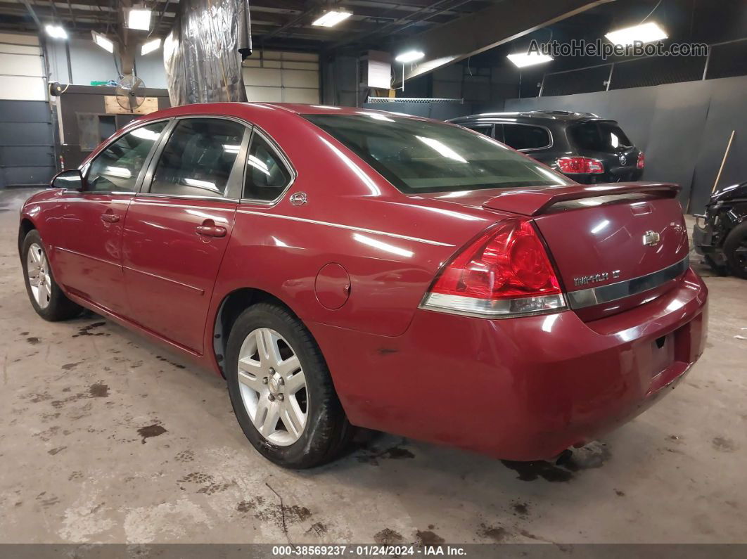 2006 Chevrolet Impala Lt Красный vin: 2G1WC581269321668