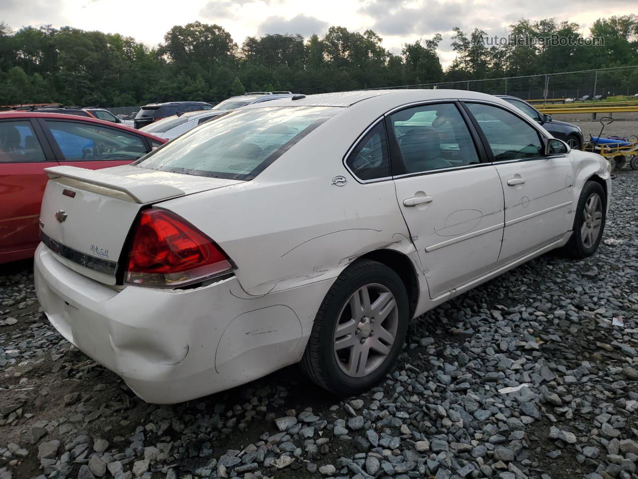 2006 Chevrolet Impala Lt Белый vin: 2G1WC581369118868