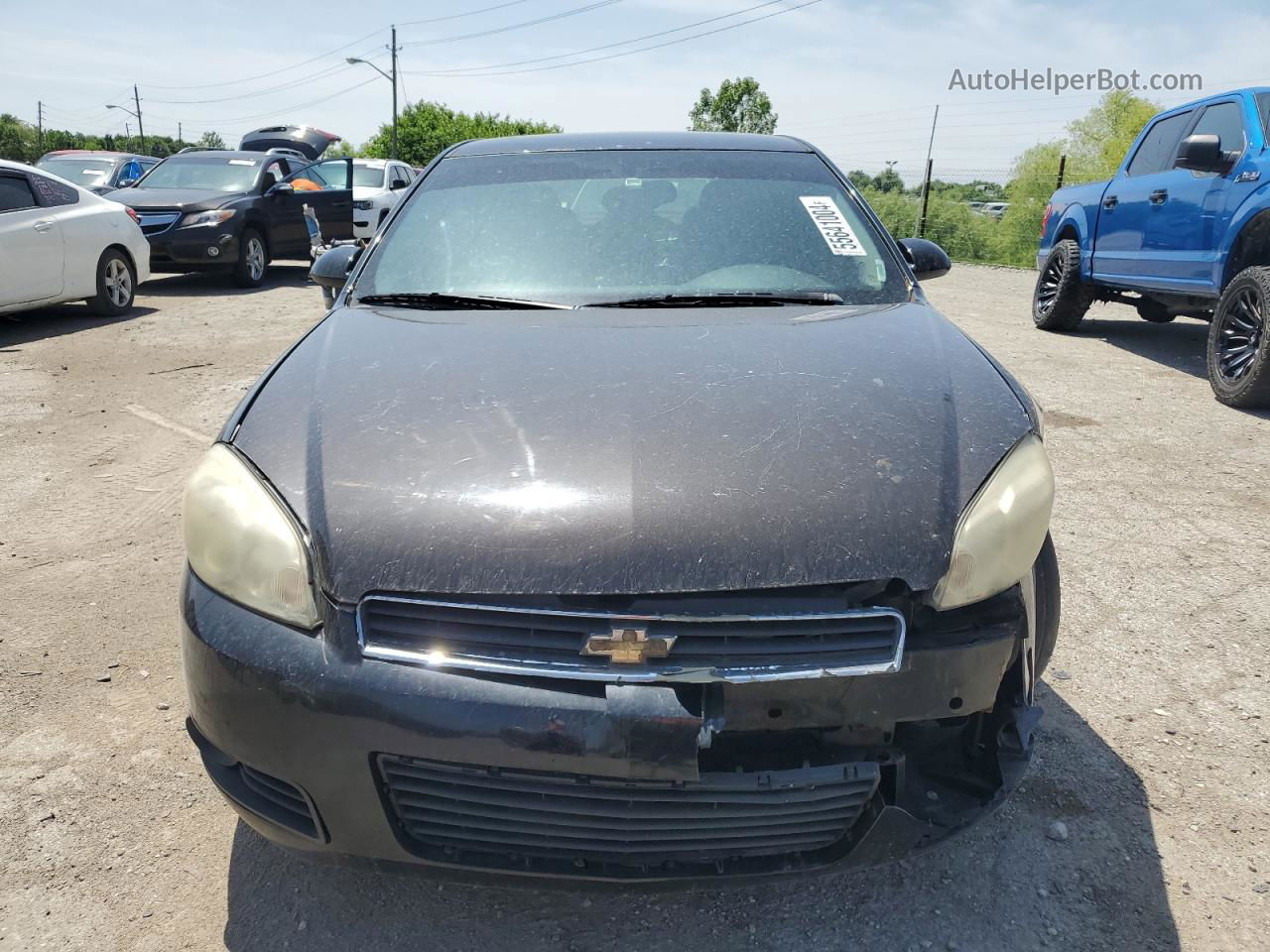 2006 Chevrolet Impala Lt Black vin: 2G1WC581369221370