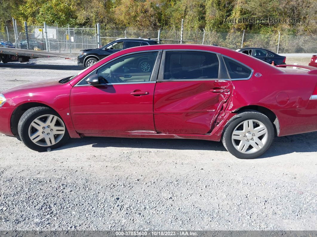 2006 Chevrolet Impala Lt 3.9l Red vin: 2G1WC581469126865