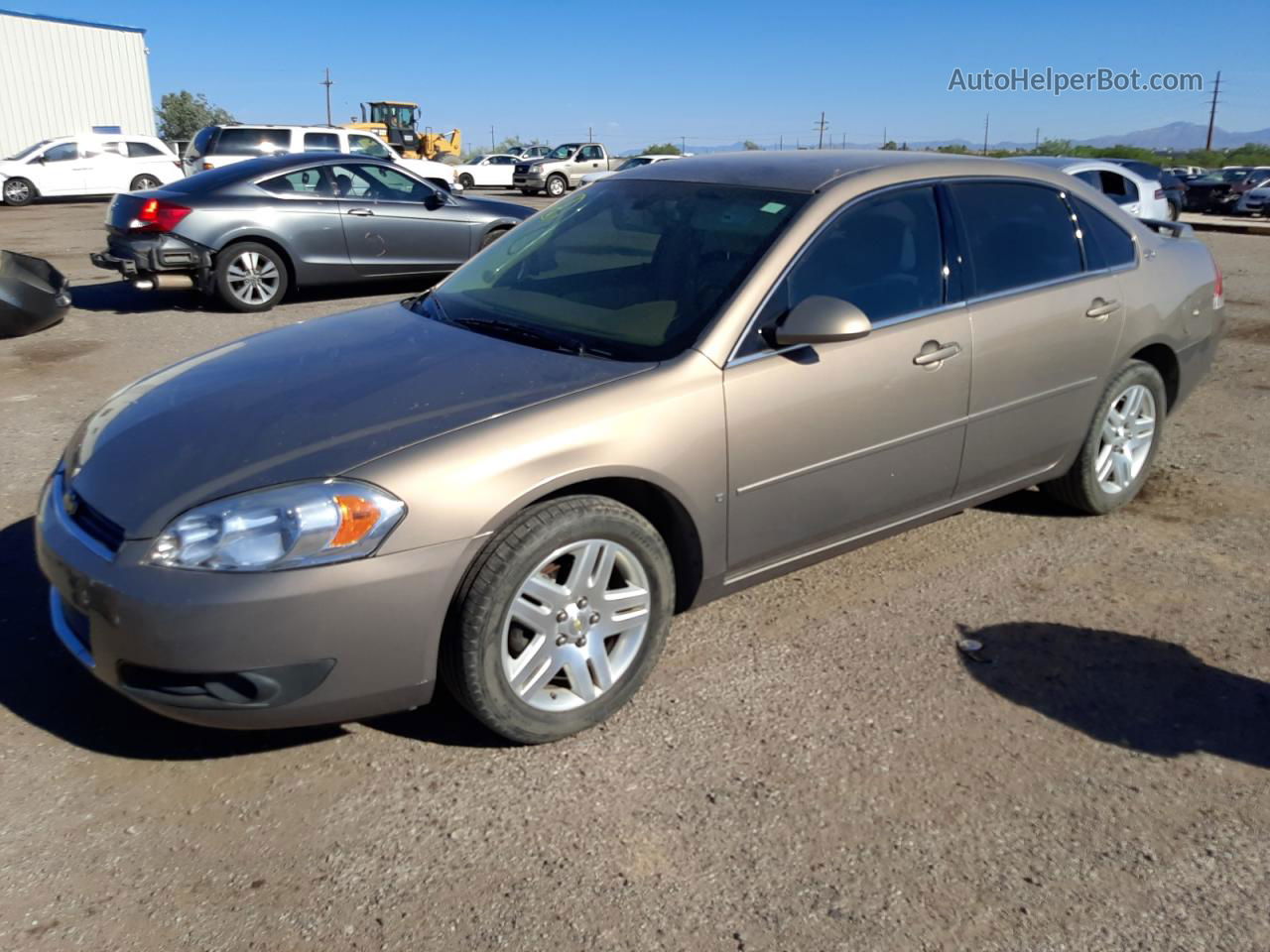 2006 Chevrolet Impala Lt Желто-коричневый vin: 2G1WC581469136067