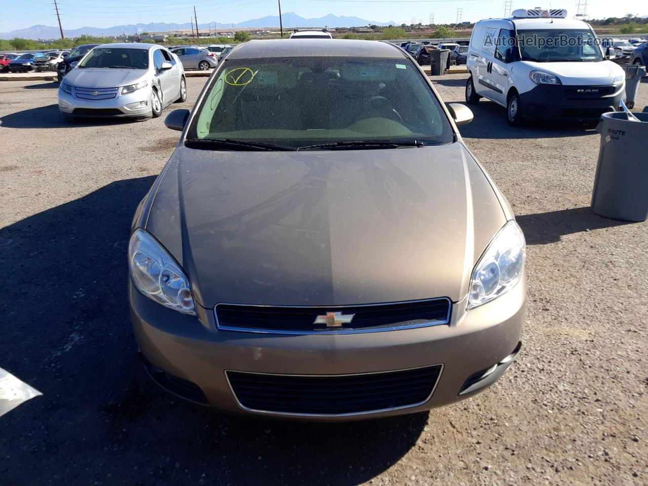 2006 Chevrolet Impala Lt Желто-коричневый vin: 2G1WC581469136067