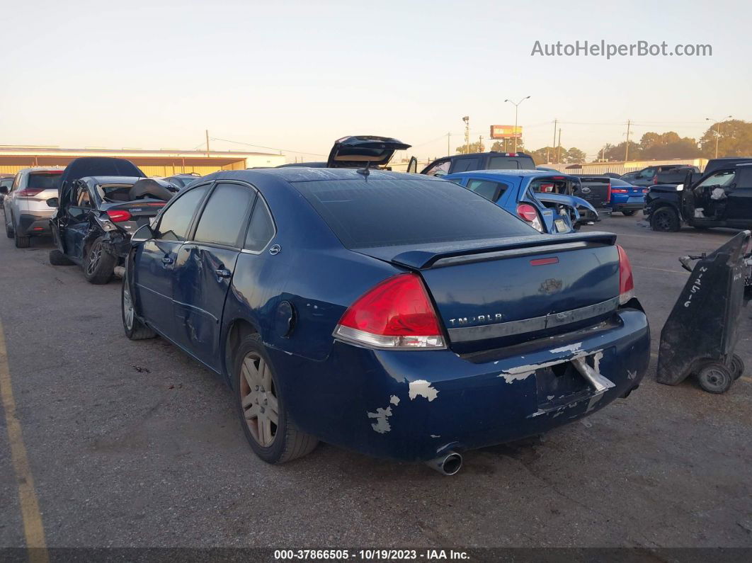 2006 Chevrolet Impala Lt 3.9l Blue vin: 2G1WC581469251445