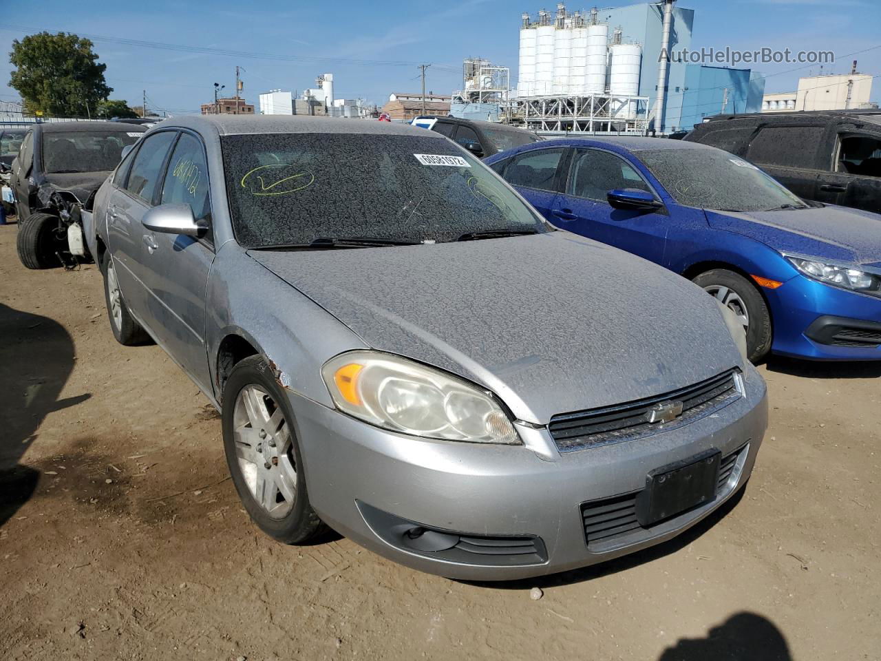 2006 Chevrolet Impala Lt Серебряный vin: 2G1WC581469280332