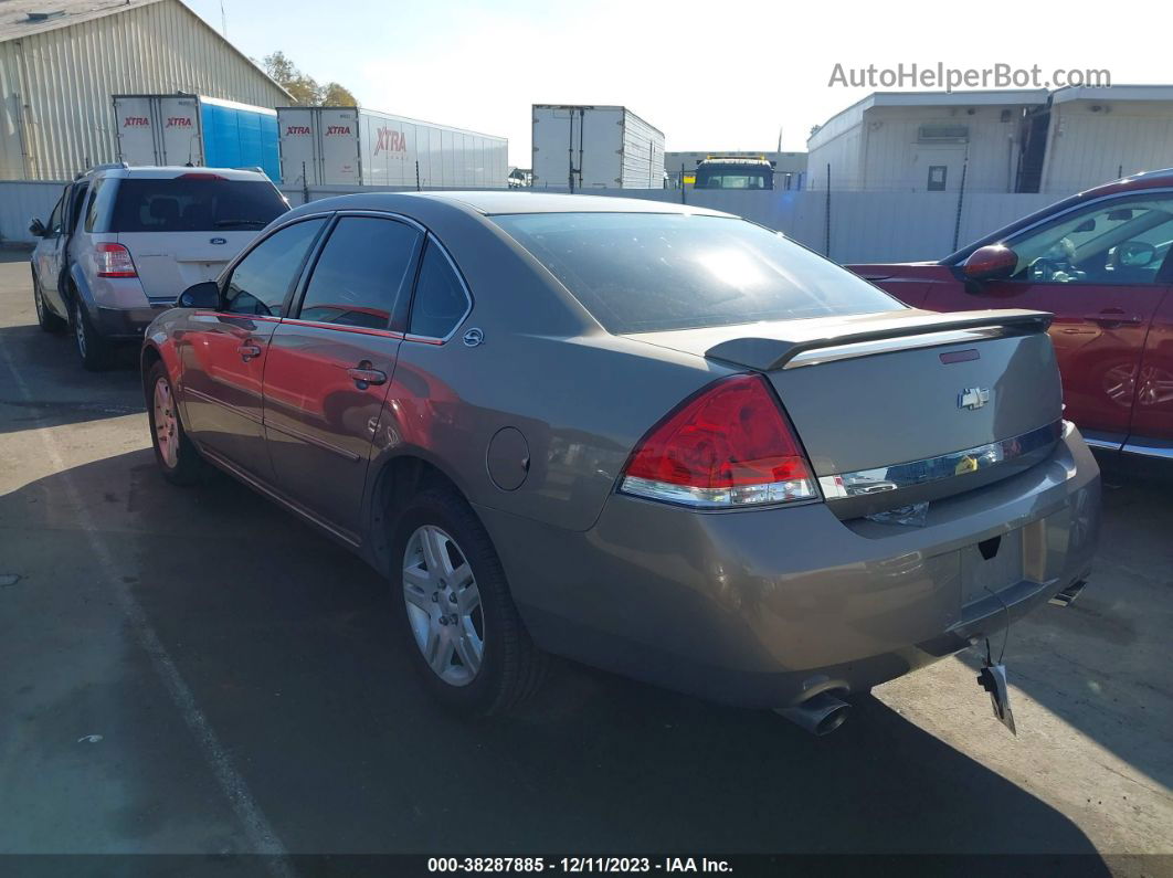 2006 Chevrolet Impala Lt Коричневый vin: 2G1WC581469297096