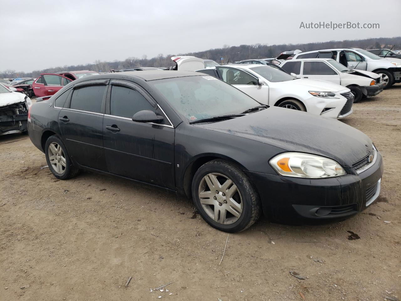 2006 Chevrolet Impala Lt Black vin: 2G1WC581469332414