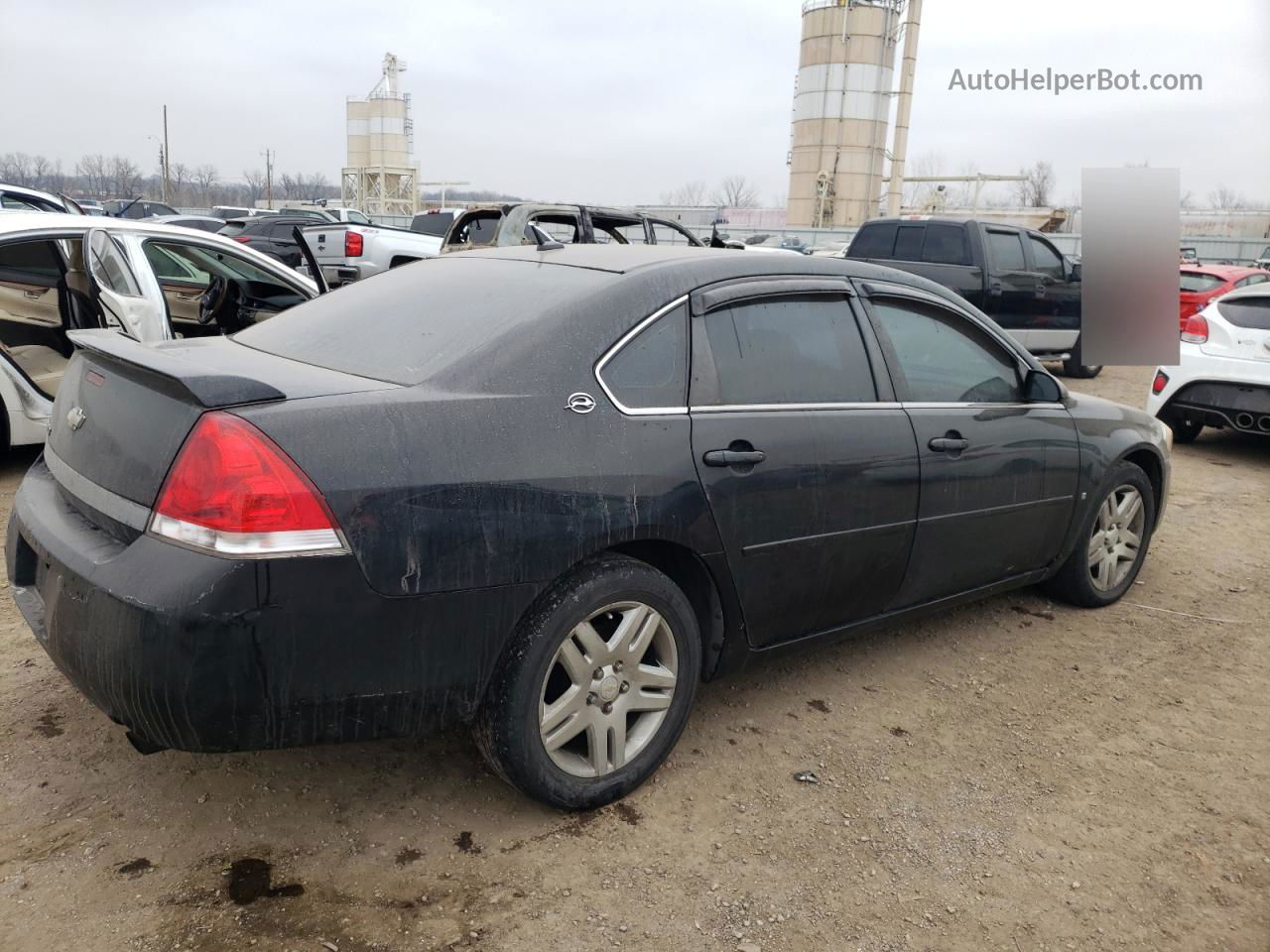 2006 Chevrolet Impala Lt Black vin: 2G1WC581469332414