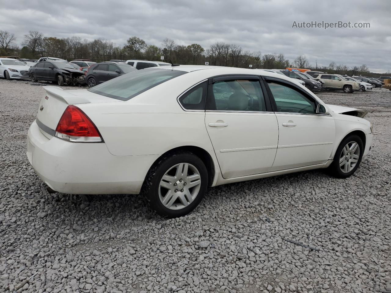 2006 Chevrolet Impala Lt White vin: 2G1WC581569170616