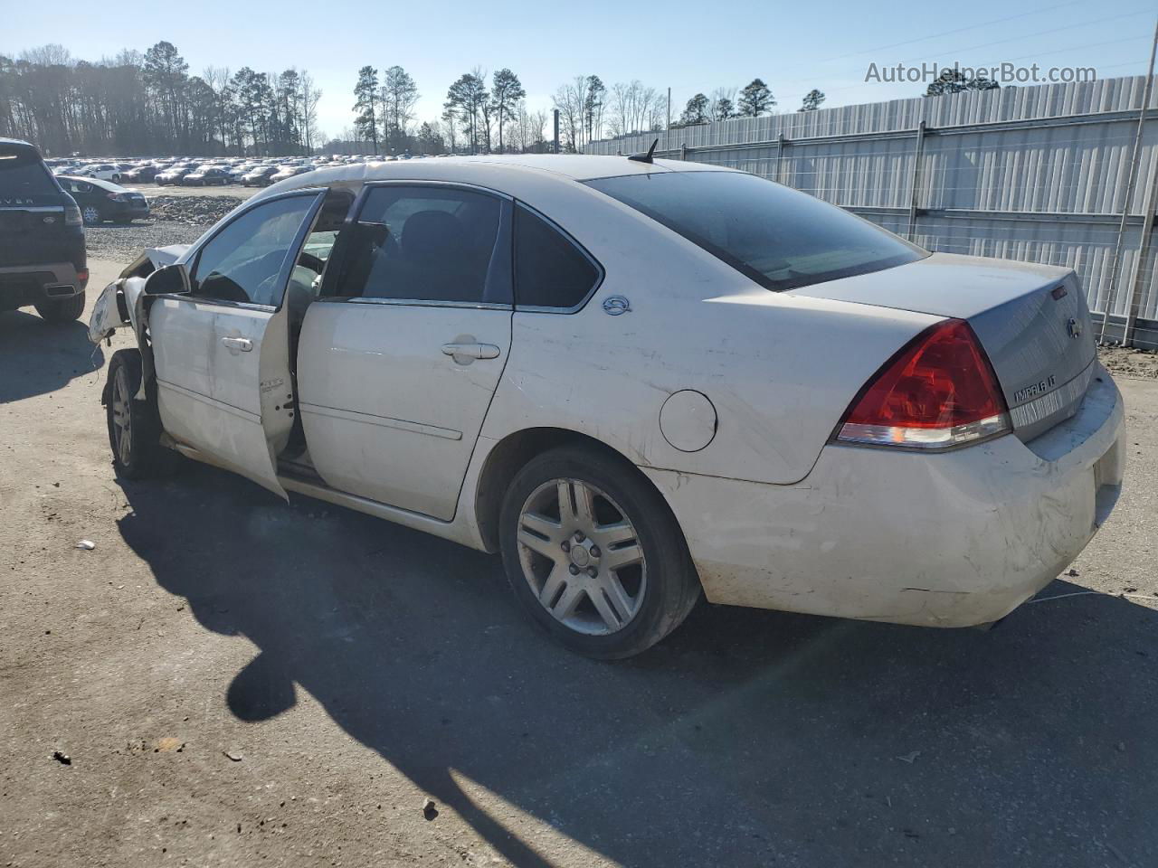 2006 Chevrolet Impala Lt White vin: 2G1WC581569193474