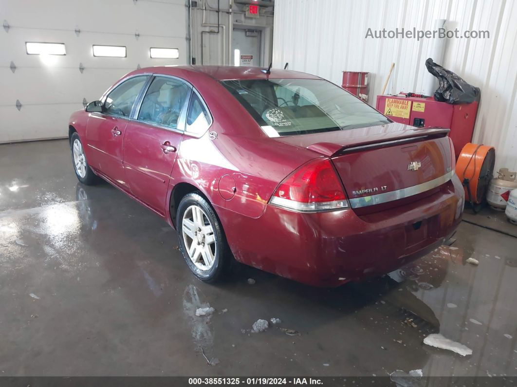 2006 Chevrolet Impala Lt Красный vin: 2G1WC581669142694