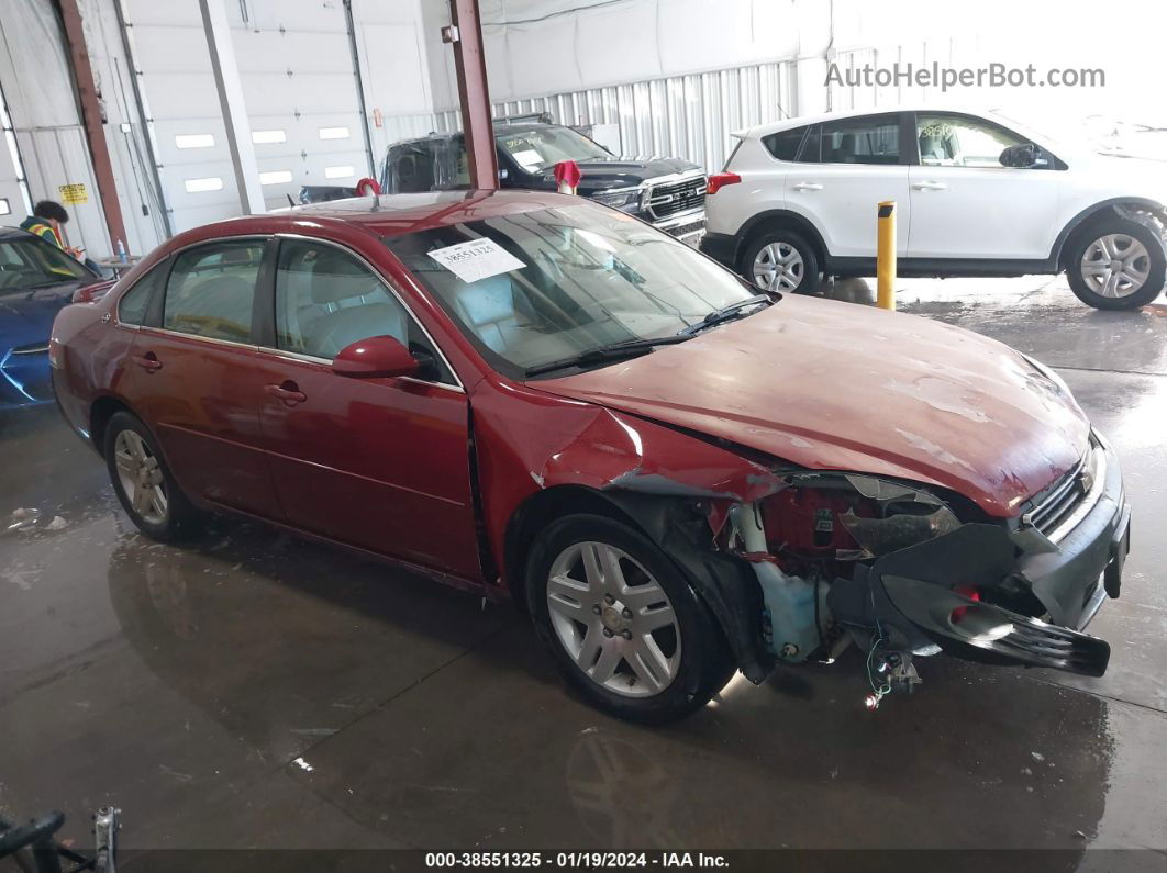 2006 Chevrolet Impala Lt Красный vin: 2G1WC581669142694