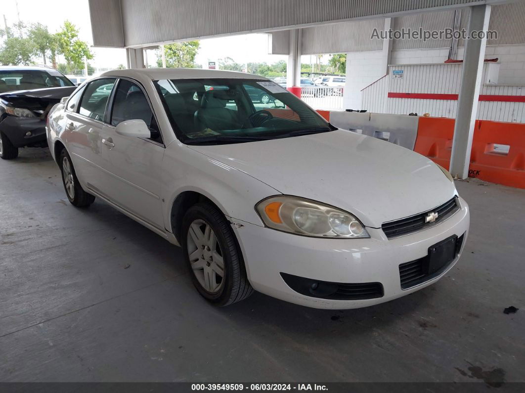 2006 Chevrolet Impala Lt White vin: 2G1WC581669347500