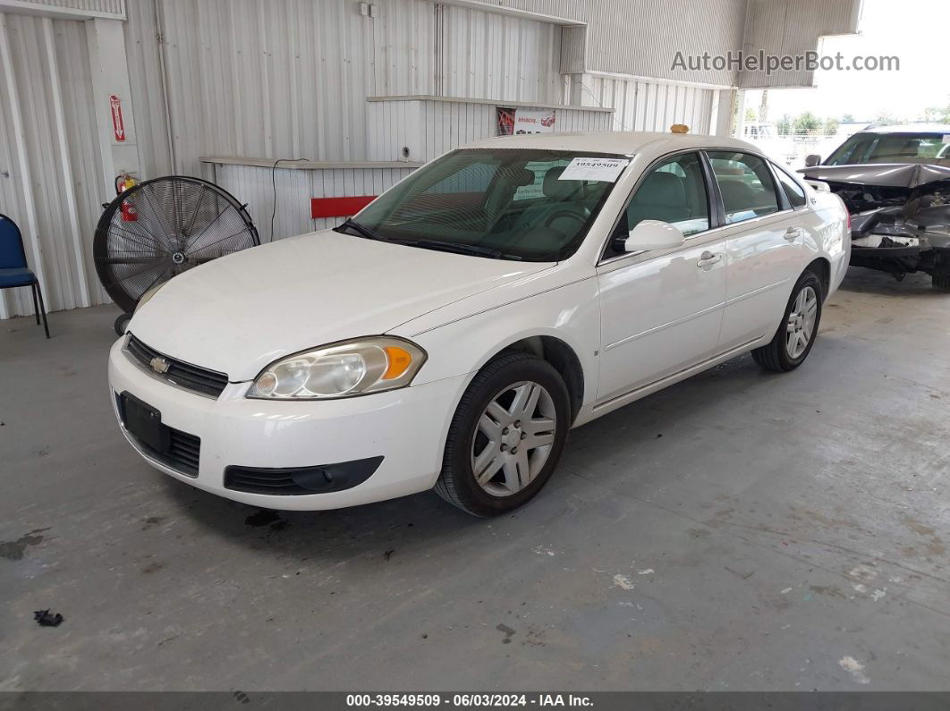 2006 Chevrolet Impala Lt White vin: 2G1WC581669347500