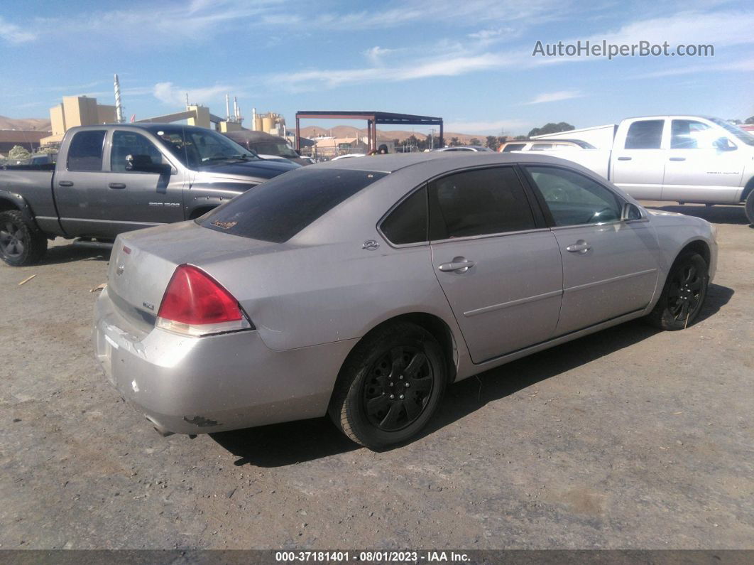 2006 Chevrolet Impala Lt 3.9l Silver vin: 2G1WC581769132529