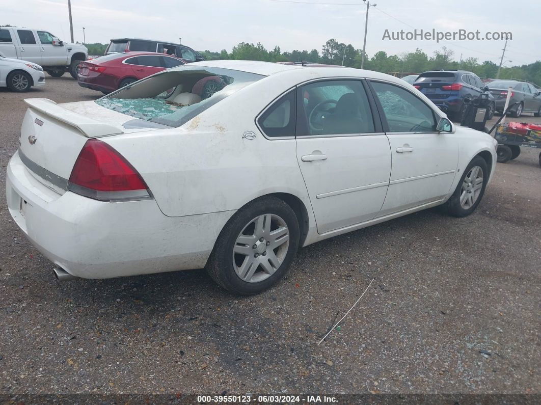 2006 Chevrolet Impala Lt White vin: 2G1WC581769228418