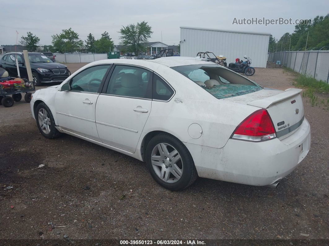 2006 Chevrolet Impala Lt White vin: 2G1WC581769228418