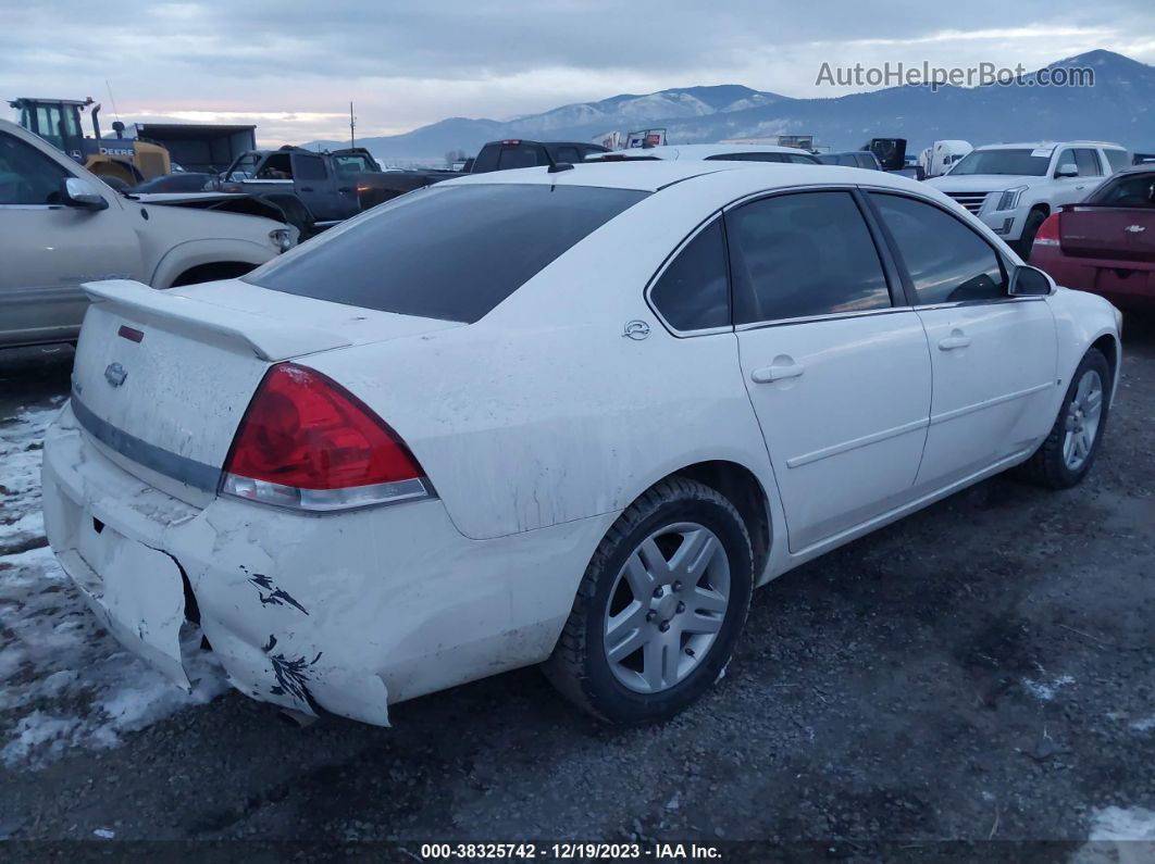 2006 Chevrolet Impala Lt White vin: 2G1WC581869175390