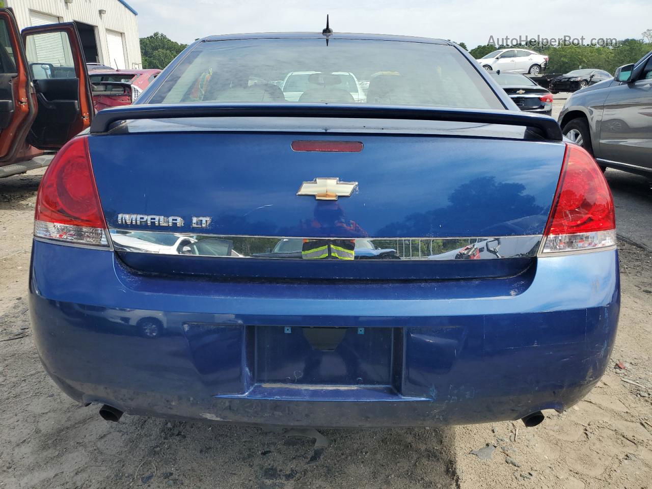 2006 Chevrolet Impala Lt Blue vin: 2G1WC581869316930