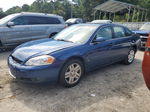 2006 Chevrolet Impala Lt Blue vin: 2G1WC581869316930