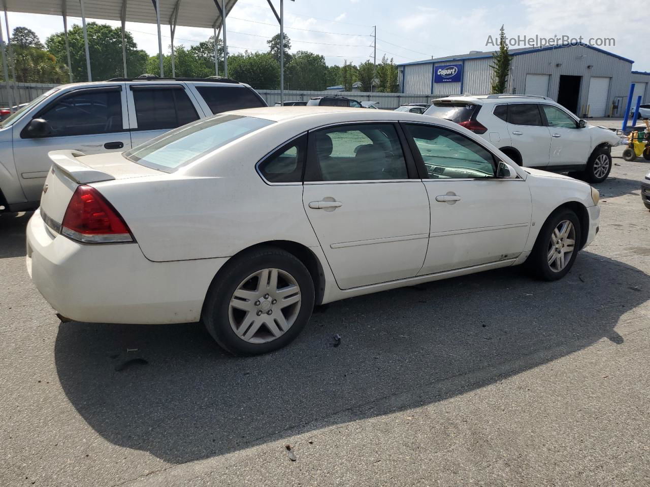 2006 Chevrolet Impala Lt White vin: 2G1WC581969273165