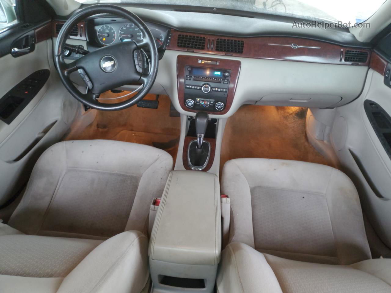 2006 Chevrolet Impala Lt White vin: 2G1WC581X69115269