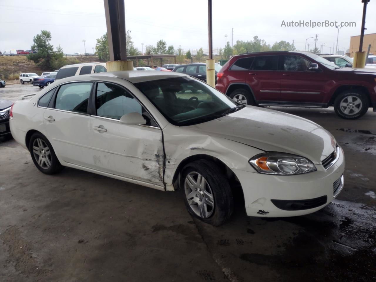 2006 Chevrolet Impala Lt White vin: 2G1WC581X69115269