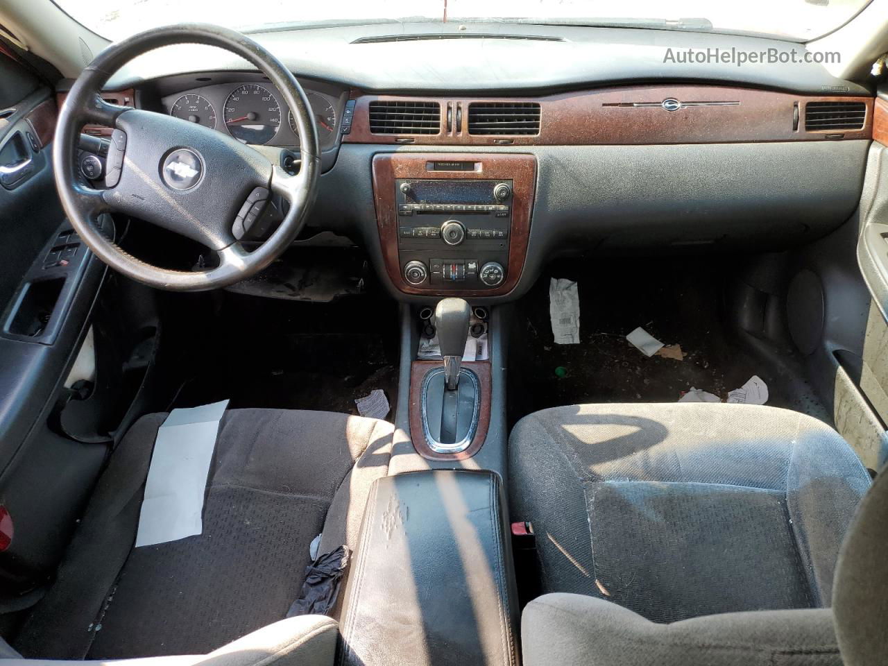 2006 Chevrolet Impala Lt Темно-бордовый vin: 2G1WC581X69125445