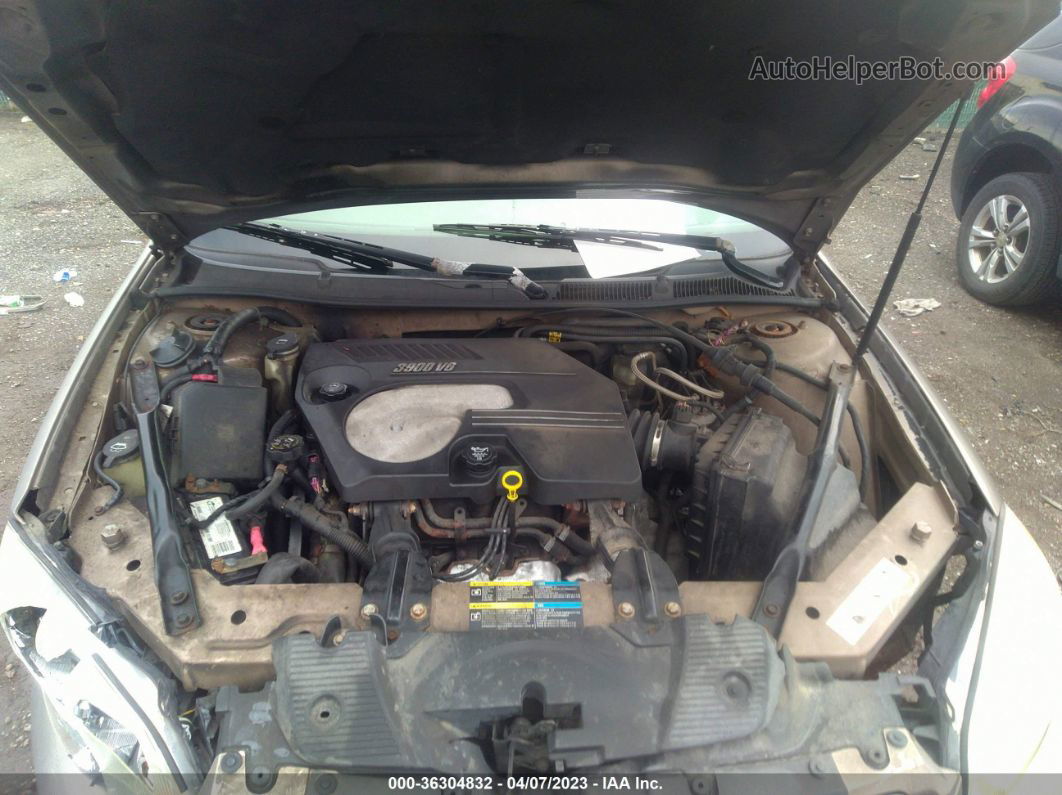 2006 Chevrolet Impala Lt 3.9l Золотой vin: 2G1WC581X69207319