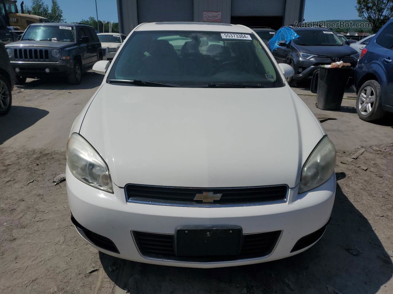 2006 Chevrolet Impala Lt White vin: 2G1WC581X69294266