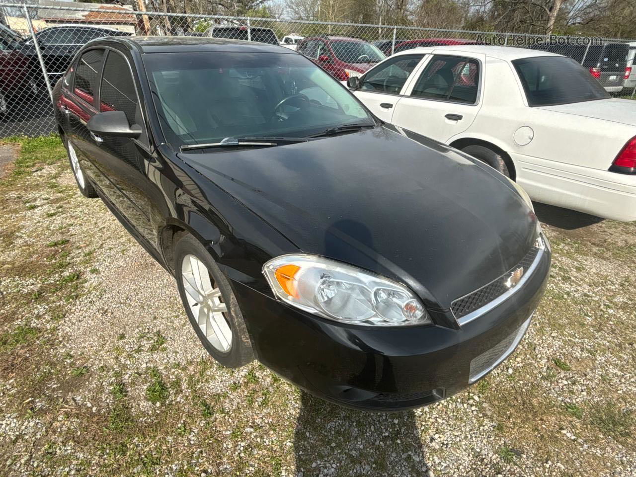 2014 Chevrolet Impala Limited Ltz Black vin: 2G1WC5E30E1185642